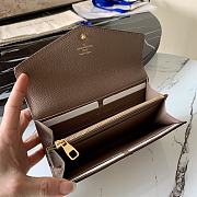Louis Vuitton Flap Wallet Monogram Empreinte leather Apricot - M61182 - 19.0x 10.0x 2.0 cm - 2