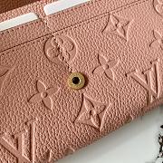 Louis Vuitton Flap Wallet Monogram Empreinte leather Pink - M61182 - 19.0x 10.0x 2.0 cm - 5