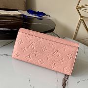 Louis Vuitton Flap Wallet Monogram Empreinte leather Pink - M61182 - 19.0x 10.0x 2.0 cm - 4