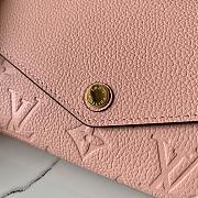 Louis Vuitton Flap Wallet Monogram Empreinte leather Pink - M61182 - 19.0x 10.0x 2.0 cm - 3