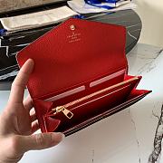 Louis Vuitton Flap Wallet Monogram Empreinte leather Red - M61182 - 19.0x 10.0x 2.0 cm - 5