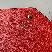 Louis Vuitton Flap Wallet Monogram Empreinte leather Red - M61182 - 19.0x 10.0x 2.0 cm - 2