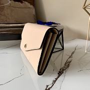 Louis Vuitton Flap Wallet Monogram Empreinte Leather Cream White - M61182 - 19.0x 10.0x 2.0 cm - 2