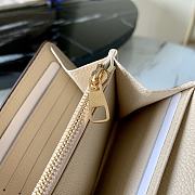 Louis Vuitton Flap Wallet Monogram Empreinte Leather Cream White - M61182 - 19.0x 10.0x 2.0 cm - 5