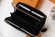 Kitlife Louis Vuitton Zippy Wallet Monogram Flowers Black – M69994 - 19x10 cm - 5