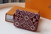 Kitlife Louis Vuitton Zippy Coin Purse Monogram Flowers Red – M69997 - 11 x 8.5 x 2 cm - 5