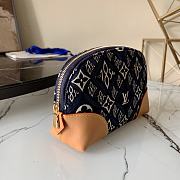 Kitlife Louis Vuitton Cosmetic Bag Monogram Flowers Blue – M69991 - 19 x 12 x 6 cm - 6