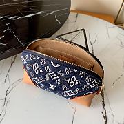 Kitlife Louis Vuitton Cosmetic Bag Monogram Flowers Blue – M69991 - 19 x 12 x 6 cm - 5