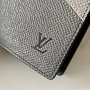 Kitlife Louis Vuitton Brazza Wallet Cross Pattern Black – M66540 - 10 x 19 x 2cm - 4