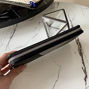 Kitlife Louis Vuitton Zippy Wallet Cross Pattern Black – M63095 - 20x10 cm - 5