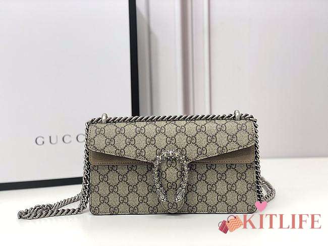 Gucci Dionysus GG Supreme - 499623 - 25x 13.5x 7cm - 1