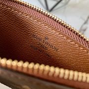 Kitlife Louis Vuitton Coin Card Holder Monogram Taiga Leather Brown –  M64038 - 8x 11x1 cm - 3