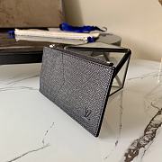 Kitlife Louis Vuitton Coin Card Holder Taiga Leather Full Black –  M64038 - 8x 11x1 cm - 4