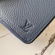 Kitlife Louis Vuitton Zippy Wallet Blue Taurillon Leather – M58412 - 20x10 cm - 2