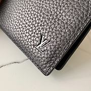 Kitlife Louis Vuitton Multiple Wallet Black Taurillon Leather – M58189 - 11.0x 9.0x 1.5 cm - 2