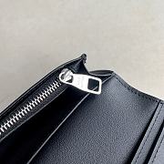 Kitlife Louis Vuitton Brazza Wallet Black Taurillon Leather – M58192 - 10 x 19 x 2cm - 4