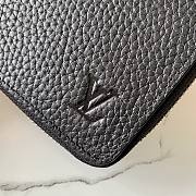 Kitlife Louis Vuitton Zippy Wallet Black Taurillon Leather – M58412 - 20x10 cm - 6