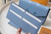 Kitlife Louis Vuitton Pochette Félicie Chain Bag Three-Piece Blue Monogram Empreinte leather - 80498 - 21 x 12 x 3 cm  - 3