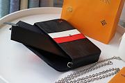 Kitlife Louis Vuitton Pochette Felicie Chain Bag Three-Piece Epi leather Black/White/Red - M62982  - 21 x 12 x 3 cm - 6