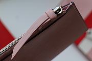 Kitlife Louis Vuitton Pochette Felicie Chain Bag Three-Piece Epi leather Pink/White/Red - M62982  - 21 x 12 x 3 cm - 6