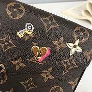 Kitlife Louis Vuitton Pochette Felicie Chain Bag Three-Piece Monogram Heart - M61276 - 21 x 12 x 3 cm - 4