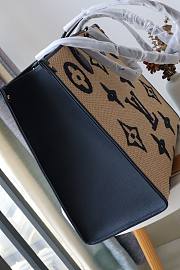 Kitlife Louis Vuitton Onthego Large Monogram Raffia Fabric Black - M57644 – 41x34x19cm - 4