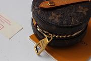 Kitlife Louis Vuitton Round Case Coin Purse - M68524 - 8.0 x 8.0 x 4.0 cm - 5