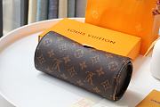 Kitlife Louis Vuitton Watch Cylinder Box Monogram Brown - M47530 - 20x8x8cm - 4