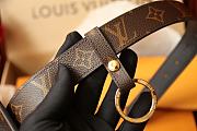 Kitlife Louis Vuitton Daily Multi Pocket Belt Monogram Dark Brown - M0236U – 105cm - 3