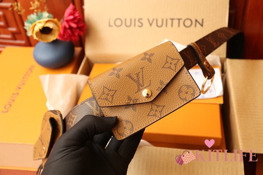 Kitlife Louis Vuitton Daily Multi Pocket Belt Monogram Brown - M0236U –  105cm 