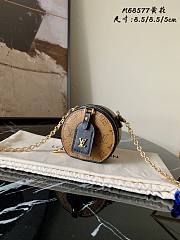 Kitlife Louis Vuitton Boite Chapeau chain bag Monogram Black.Brown - M68577 – 8.5x8.5x5cm - 1