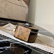 Kitlife Louis Vuitton Boite Chapeau chain bag Monogram Black.Brown - M68577 – 8.5x8.5x5cm - 2