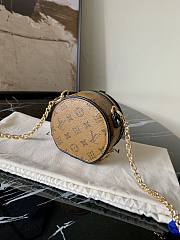 Kitlife Louis Vuitton Boite Chapeau chain bag Monogram Black.Brown - M68577 – 8.5x8.5x5cm - 5