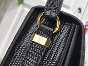 Kitlife Louis Vuitton Pont 9 Handbag Lizard Skin Black - N98629 – 23 x 15 x 8 cm - 4