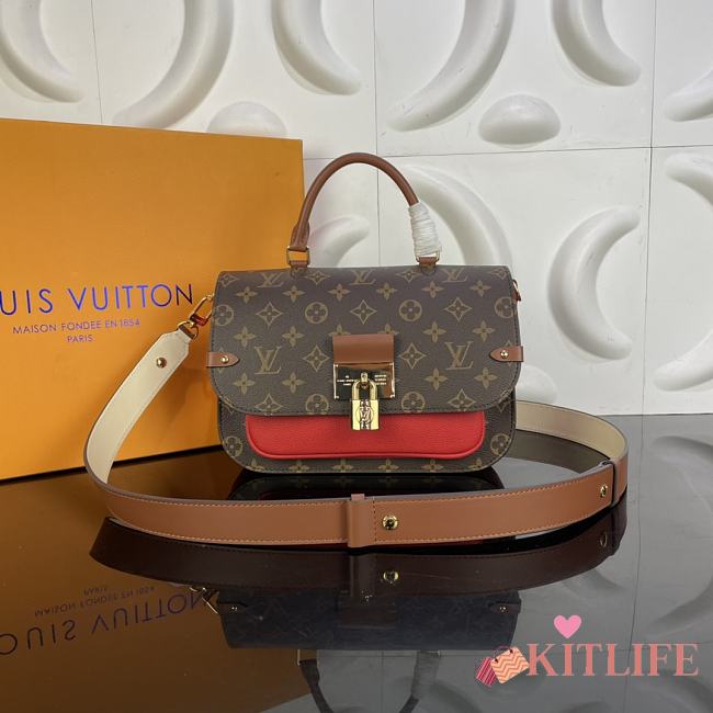 Kitlife Louis Vuitton Vaugirard Monogram Handbags Red - M44353 – 26 x 19 x 9.5 cm - 1