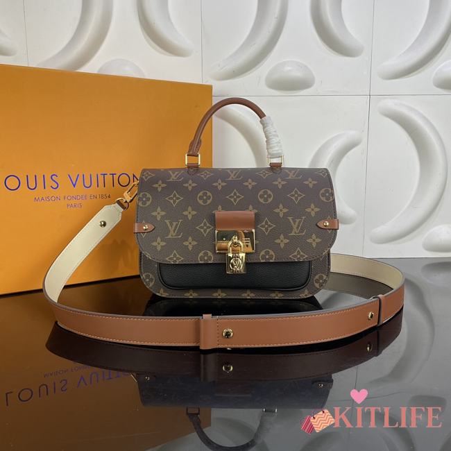 Kitlife Louis Vuitton Vaugirard Monogram Handbags Black - M44353 – 26 x 19 x 9.5 cm - 1