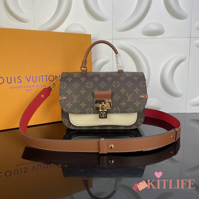 Kitlife Louis Vuitton Vaugirard Monogram Handbags White - M44353 – 26 x 19 x 9.5 cm - 1