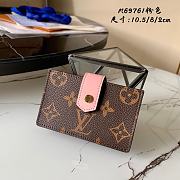Kitlife Louis Vuitton Card Case Monogram Pink - M69761 – 10.5x8x2 cm - 1