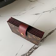 Kitlife Louis Vuitton Card Case Monogram Burgundy - M69761 – 10.5x8x2 cm - 5