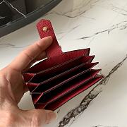 Kitlife Louis Vuitton Card Case Monogram Burgundy - M69761 – 10.5x8x2 cm - 2