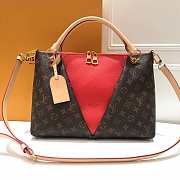 Kilife Louis Vuitton V Tote MM Red - M43957 - 36x27x16 cm - 1