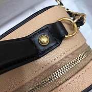 Chanel CC Filigree Large Vanity Case Bag in Grained Calfskin Beige A93344 Beige/Black - 21x16x8.5cm - 2