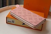 Kitlife Louis Vuitton Zippy Wallet Mahina Pink Leather – M58429 – 19x10cm - 5