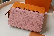 Kitlife Louis Vuitton Zippy Wallet Mahina Pink Leather – M58429 – 19x10cm - 4