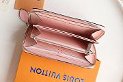Kitlife Louis Vuitton Zippy Wallet Mahina Pink Leather – M58429 – 19x10cm - 3