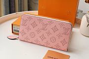 Kitlife Louis Vuitton Zippy Wallet Mahina Pink Leather – M58429 – 19x10cm - 2