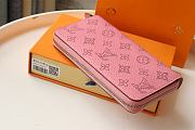 Kitlife Louis Vuitton Zippy Wallet Mahina Rose Pink Leather – M58429 – 19x10cm - 5