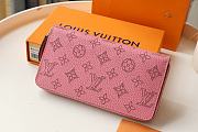 Kitlife Louis Vuitton Zippy Wallet Mahina Rose Pink Leather – M58429 – 19x10cm - 3