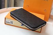 Kitlife Louis Vuitton Zippy Wallet Mahina Black Leather – M58429 – 19x10cm - 3