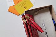 Kitlife Louis Vuitton Adele Wallet Monogram Empreinte Leather Red - M62528 - 5